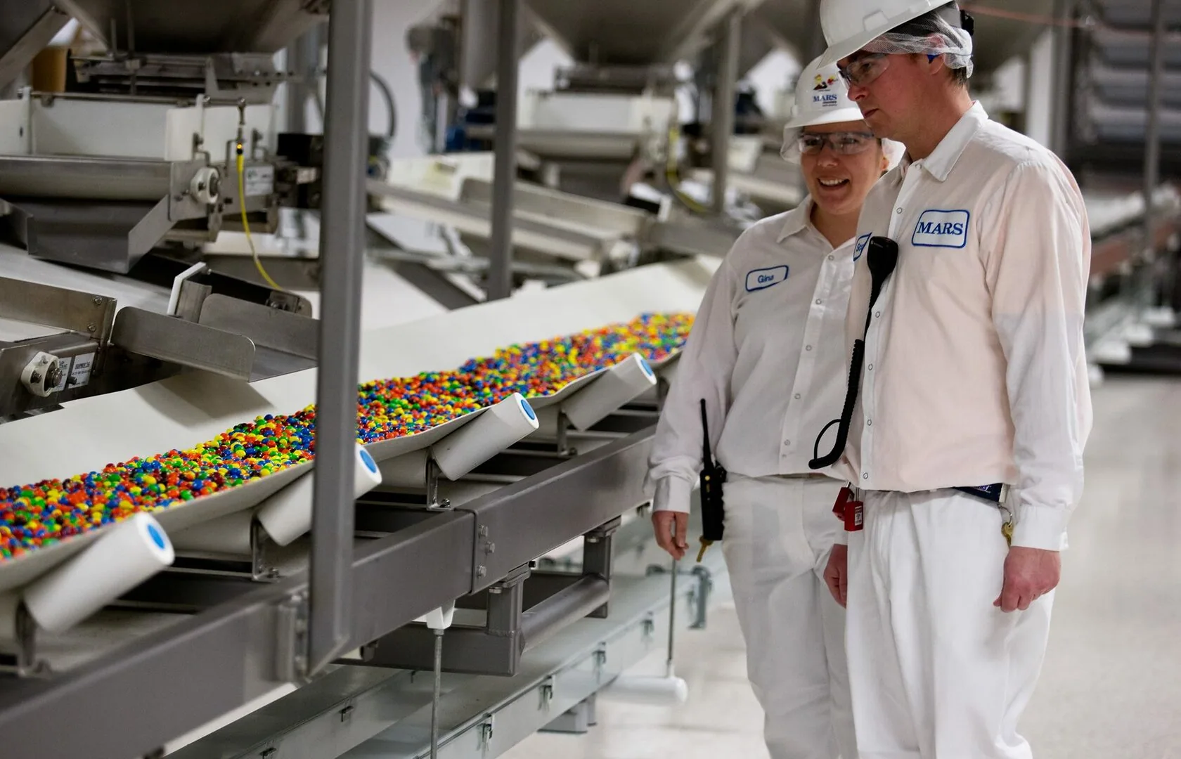 Упаковщик драже Skittles