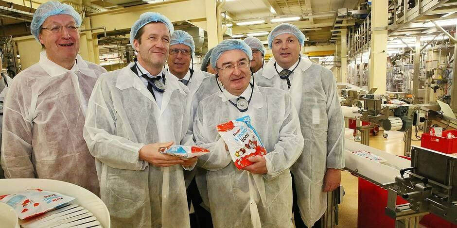 Упаковка шоколадной продукции Kinder