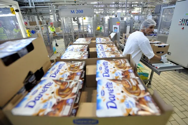 Упаковщик продукции на фабрику Danone