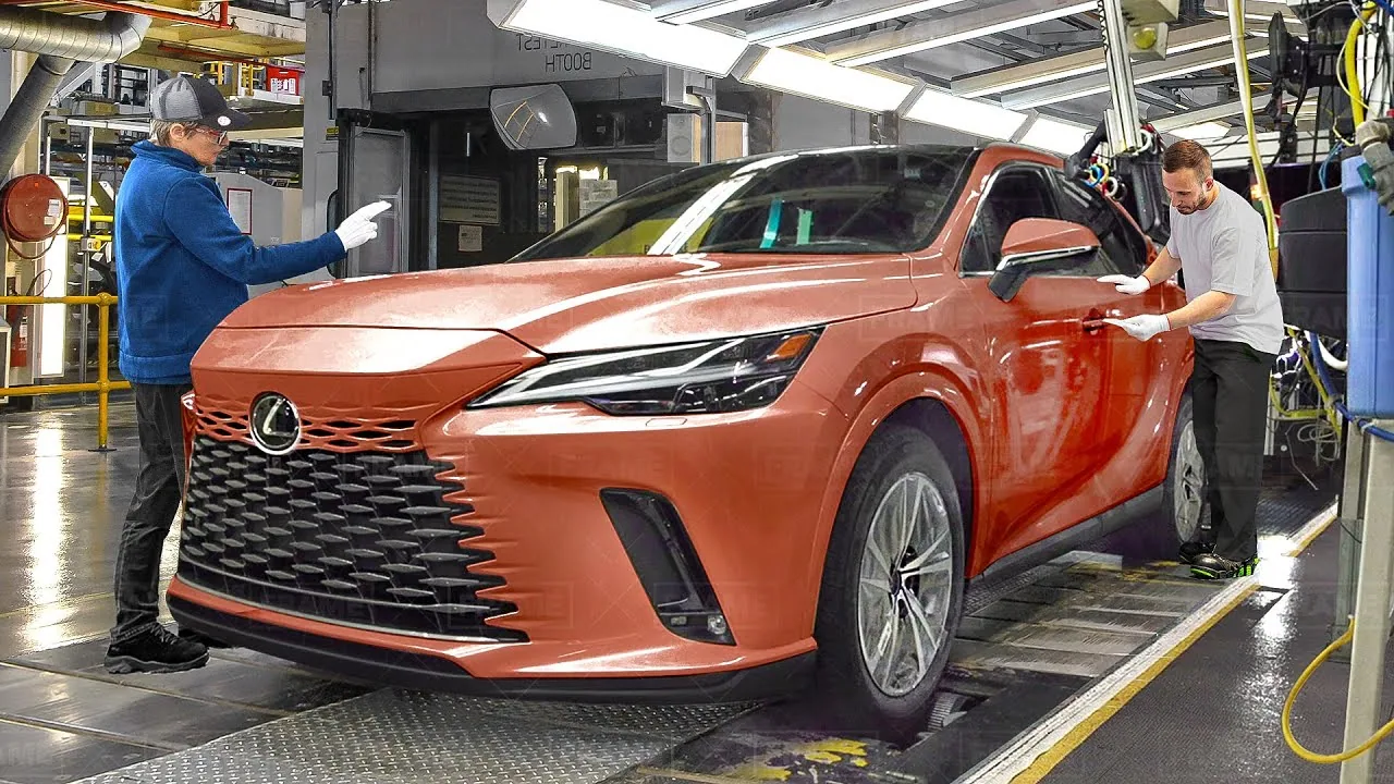 Работник на автомобильное производство LEXUS