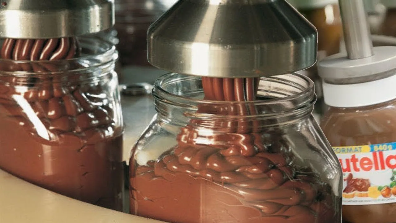 Упаковка шоколадной пасты NUTELLA
