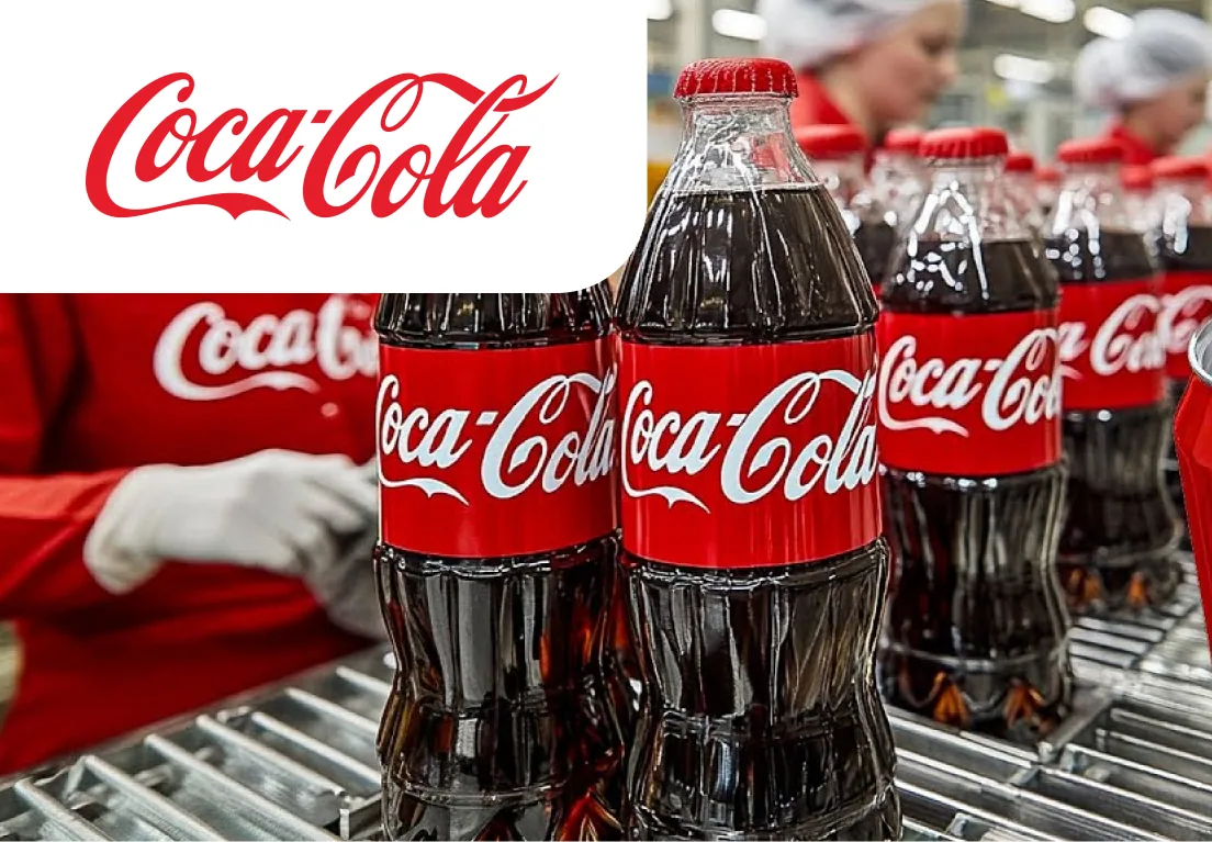 Упаковщик напитков Coca-Cola