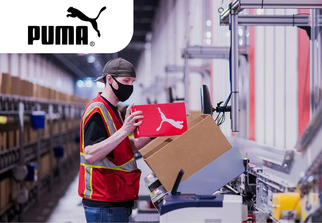 Работник на склад брендовой одежды PUMA