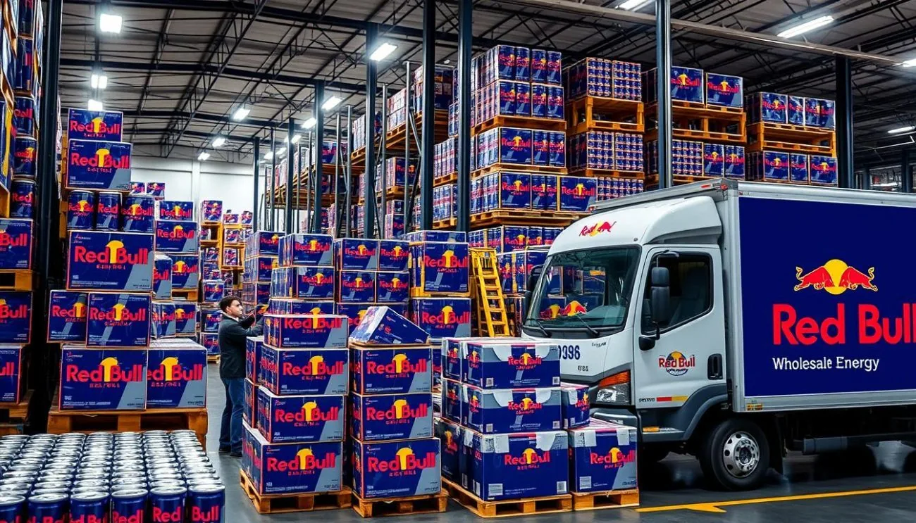 Упаковщик продукции Red Bull
