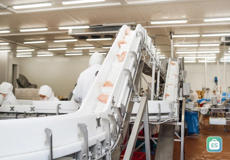 Работник на обработку куриных бедрышек Plukon Ommel BV