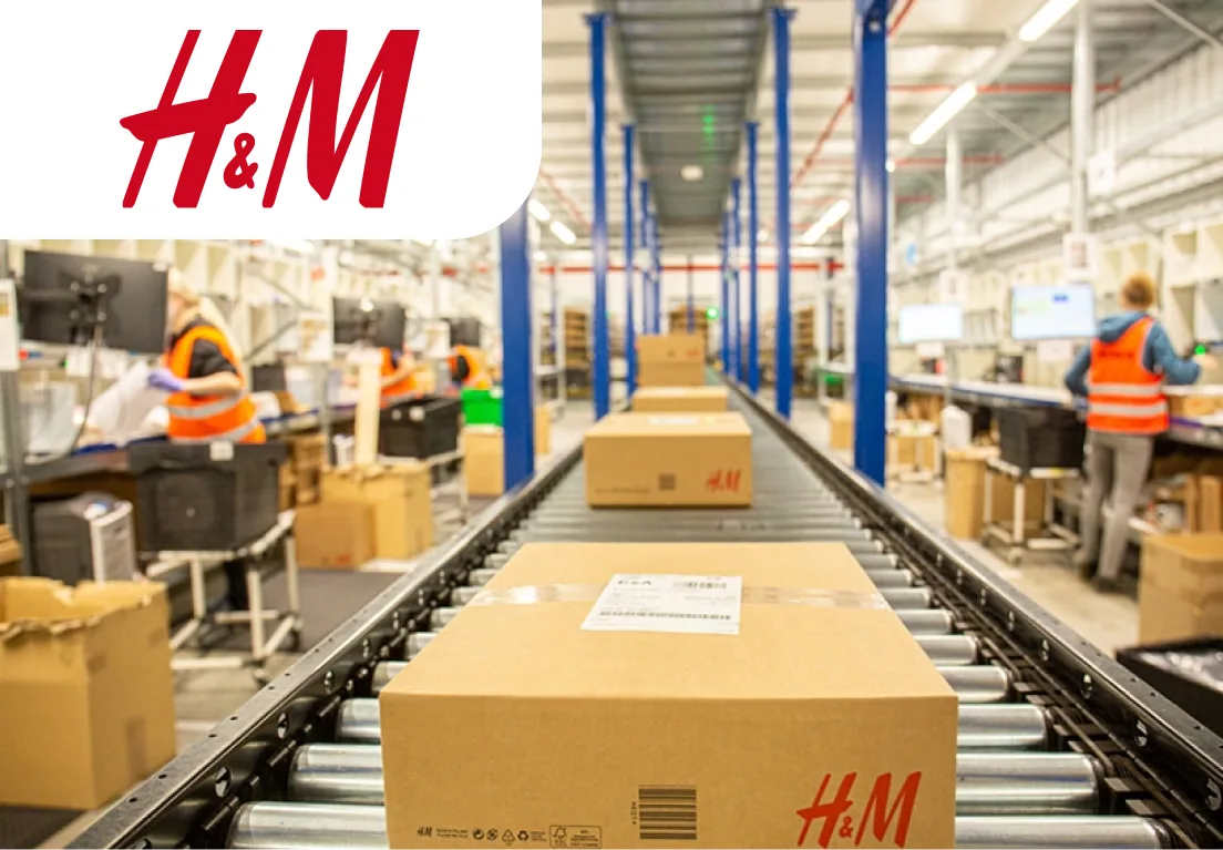 Работник на склад новой брендовой одежды H&M