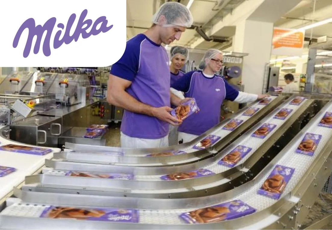Упаковщик на кондитерскую фабрику Milka