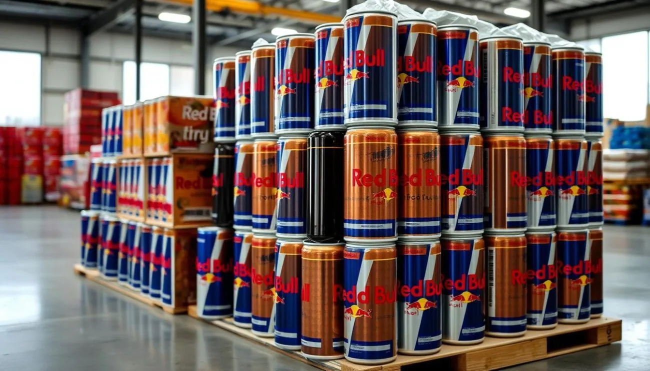 Упаковщик продукции Red Bull