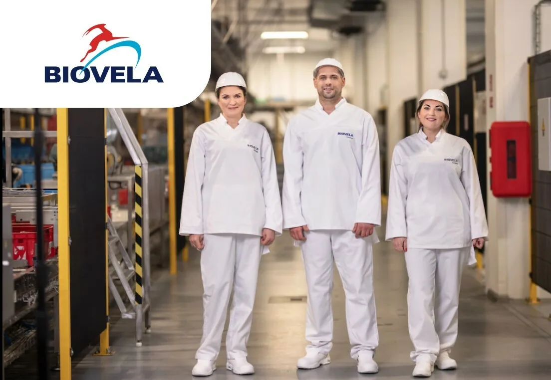 Работник на завод по производству мясных продуктов BIOVELA