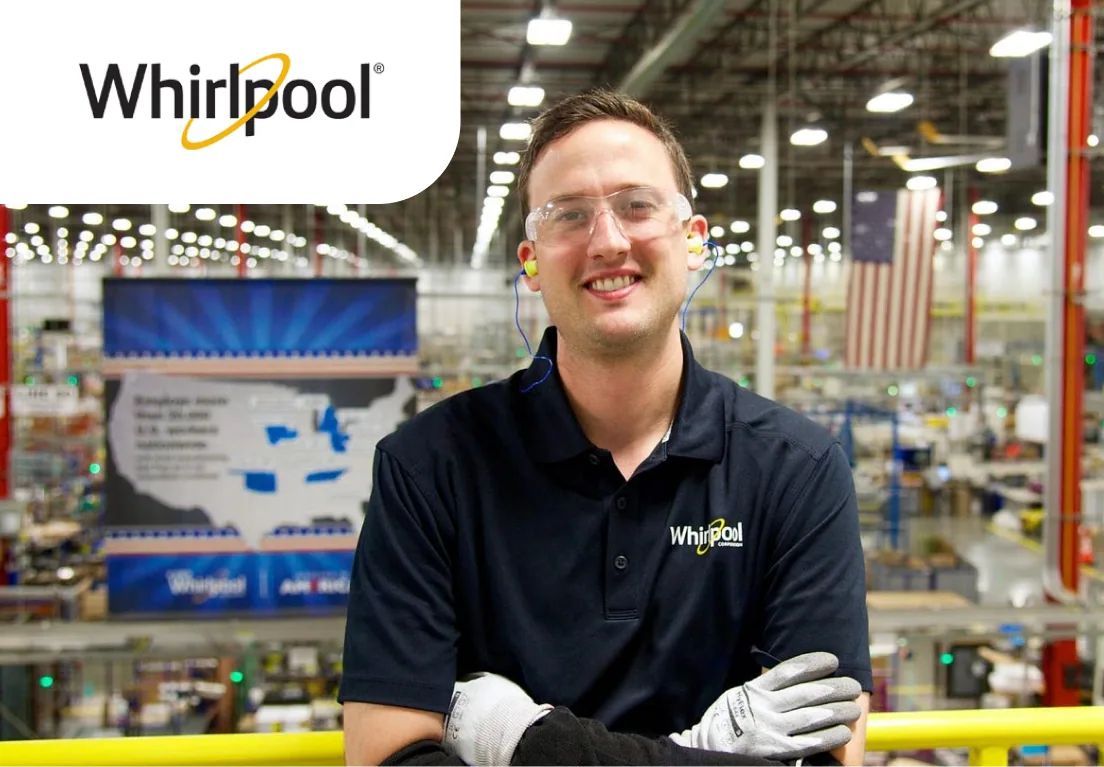 Работник на производство бытовой техники Whirlpool