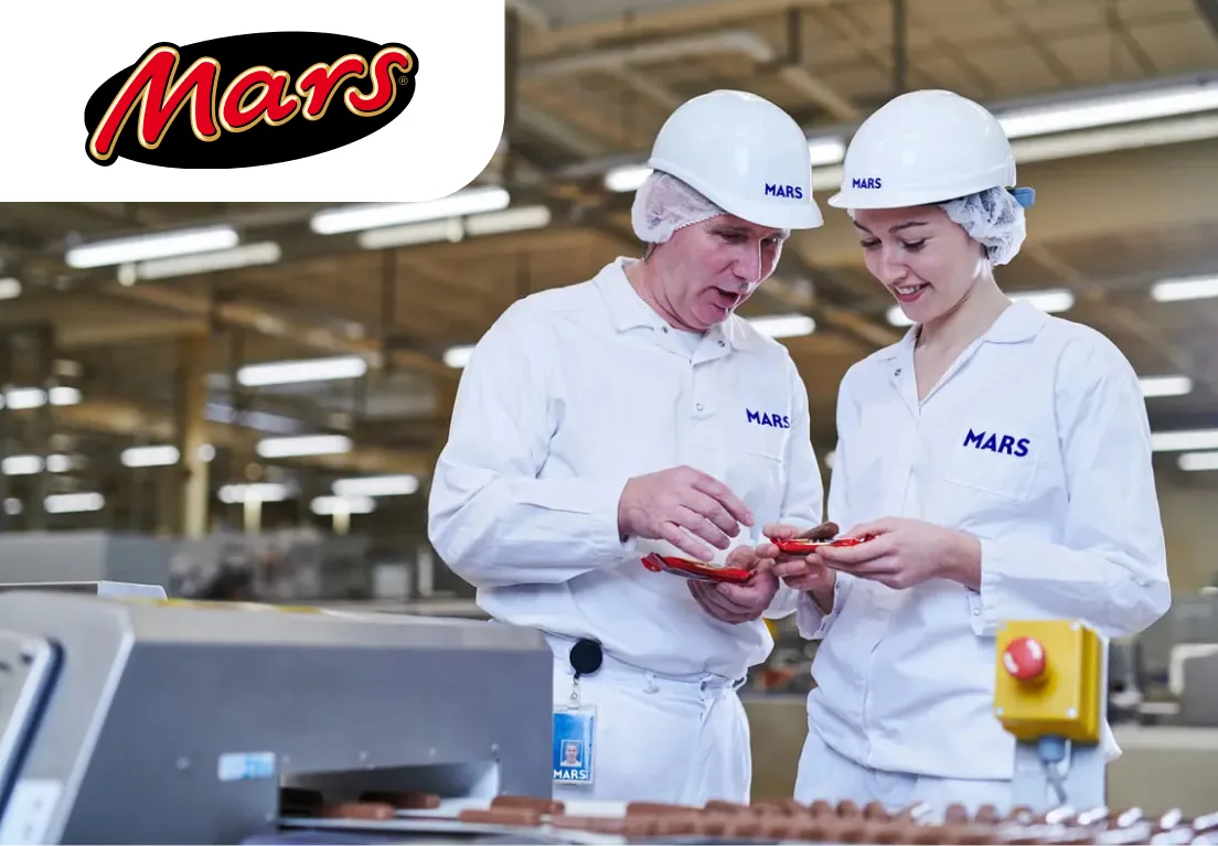 Упаковщик шоколадной продукции MARS