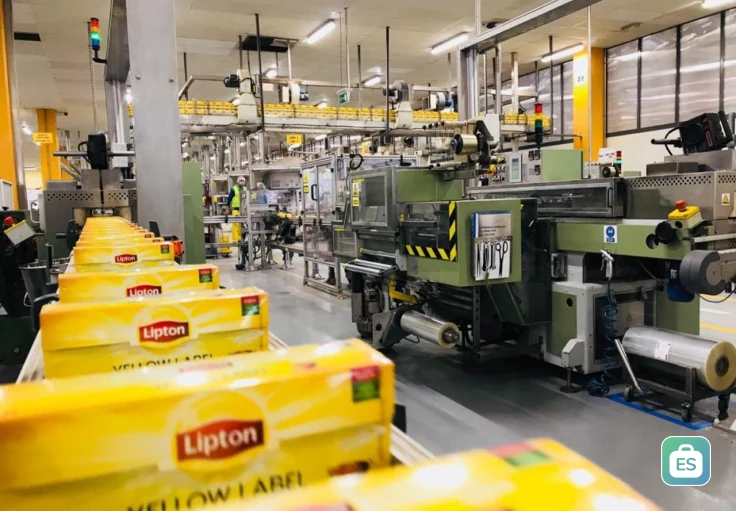 Упаковка чая Lipton