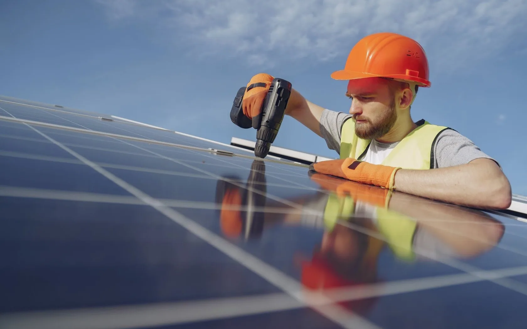 Монтаж солнечных панелей Solar